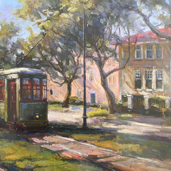 Y2K I Streetcar St. Charles Ave. New Orleans by Ukrainian Artist Roman Motuzok - Picture 4 of 13